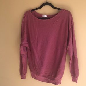 Boatneck sweater size small